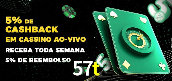 Promoções do cassino ao Vivo 57t